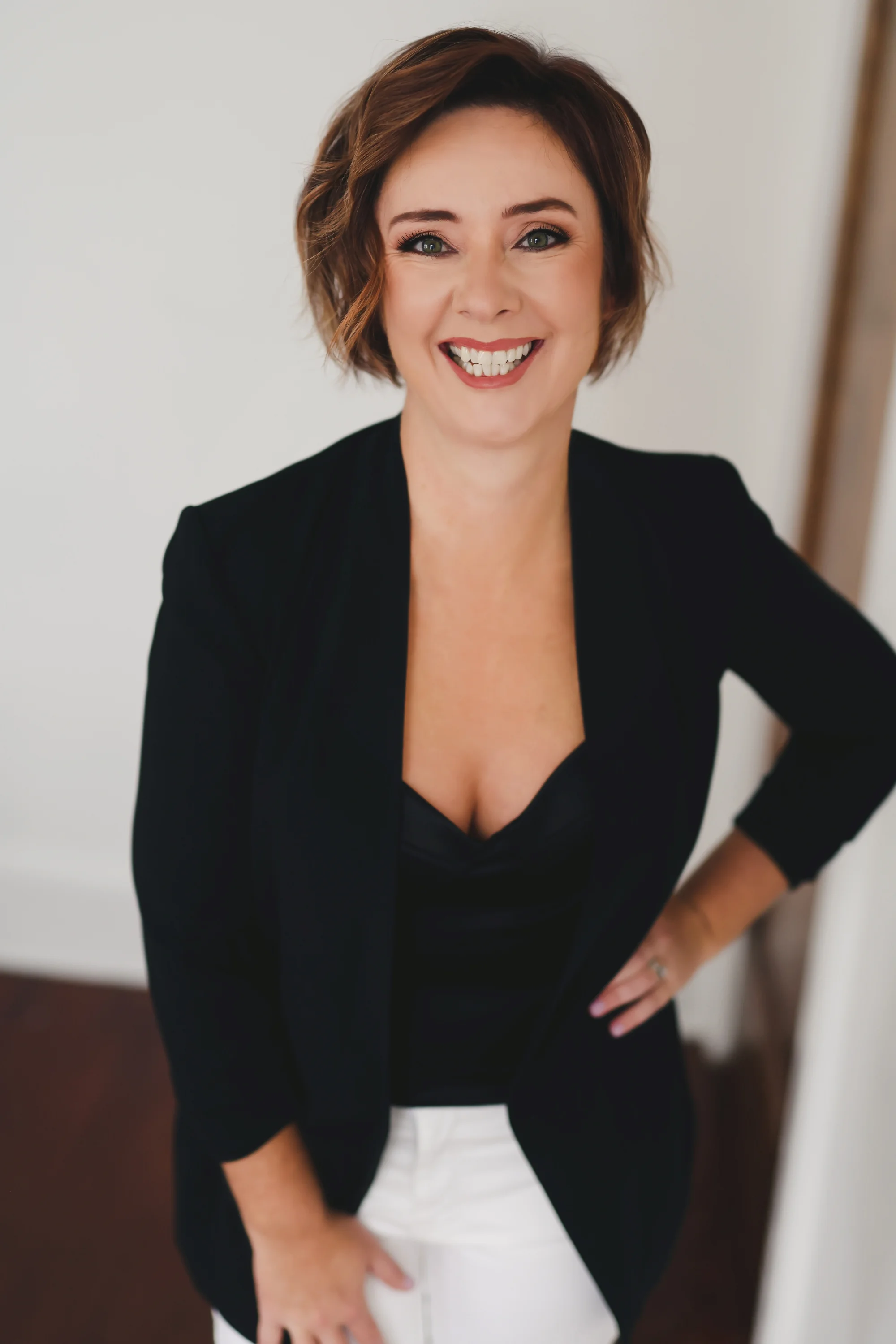 Natalie Lorenz, Principal and Owner of Casa Novay Design, professional headshot
